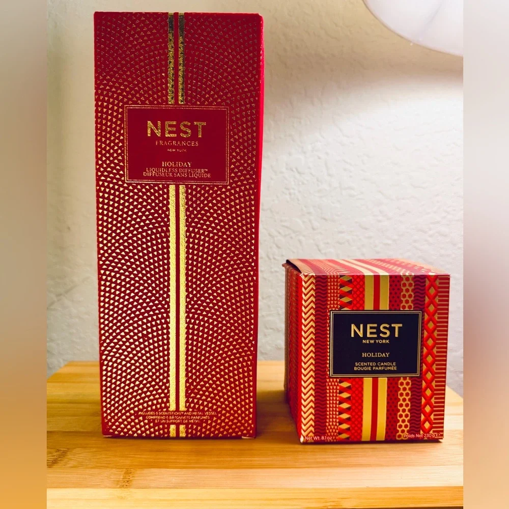 NEST Holiday Gift Set Luxe Christmas scent 🎁♥️
